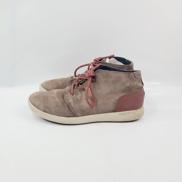 Merrell Men\'s Brown Freewheel J23589 Leather Ankle Chukka Boots‎ Size 11.5 main image 6